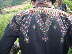 Embroidered costume