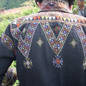 Embroidered costume